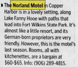 Norland Motel - Jul 2005 - Last Season
